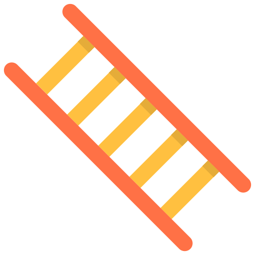 escalera Generic Flat icono