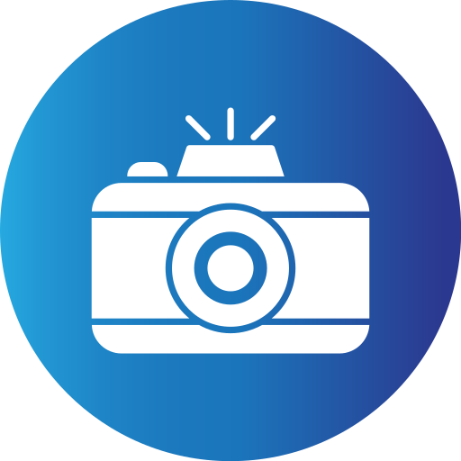aparat fotograficzny Generic Blue ikona