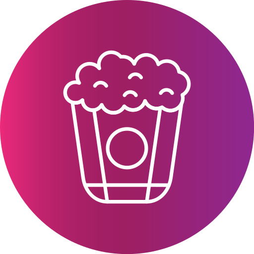 popcorn Generic Flat Gradient icona