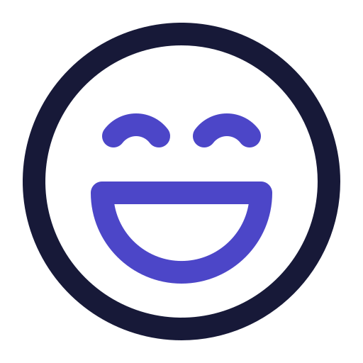 Happy Generic Outline Color icon