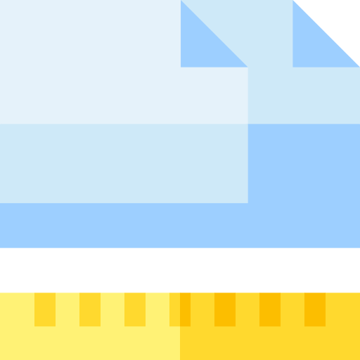 papier Basic Straight Flat ikona
