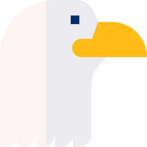Águila Basic Straight Flat icono