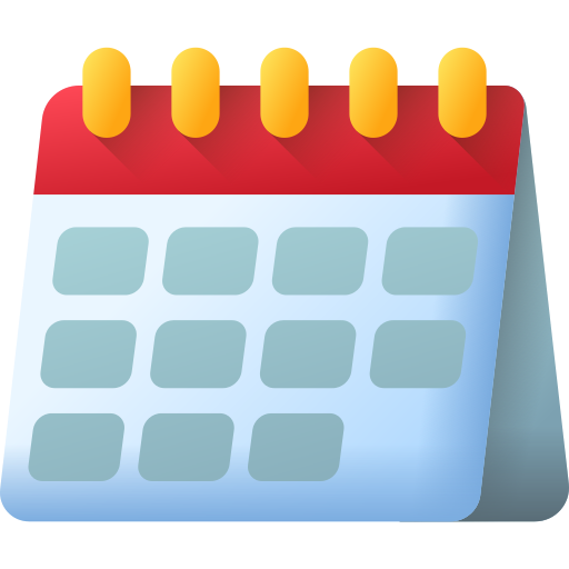 Calendar 3D Color icon
