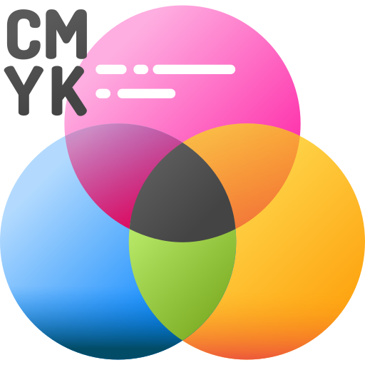 Цветовое колесо 3D Color иконка