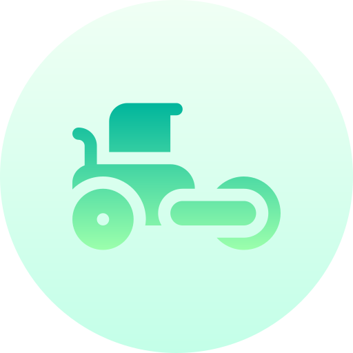 Road roller Basic Gradient Circular icon