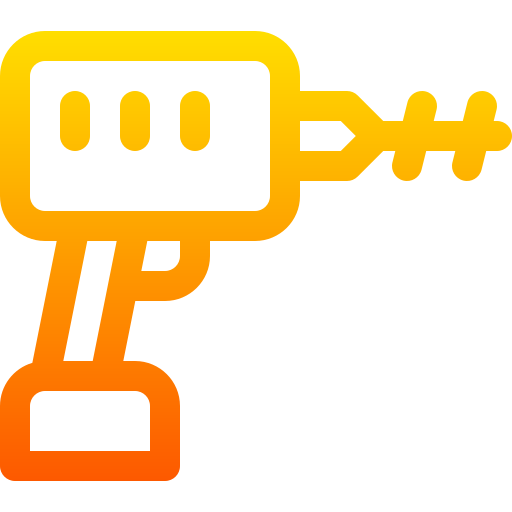 bohrmaschine Basic Gradient Lineal color icon