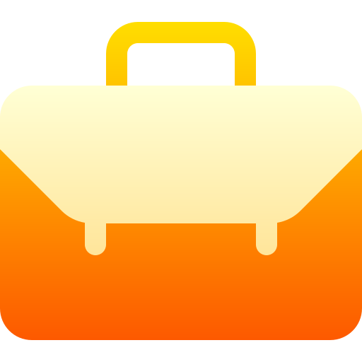 Briefcase Basic Gradient Gradient icon