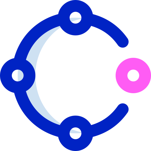 cercle Super Basic Orbit Color Icône