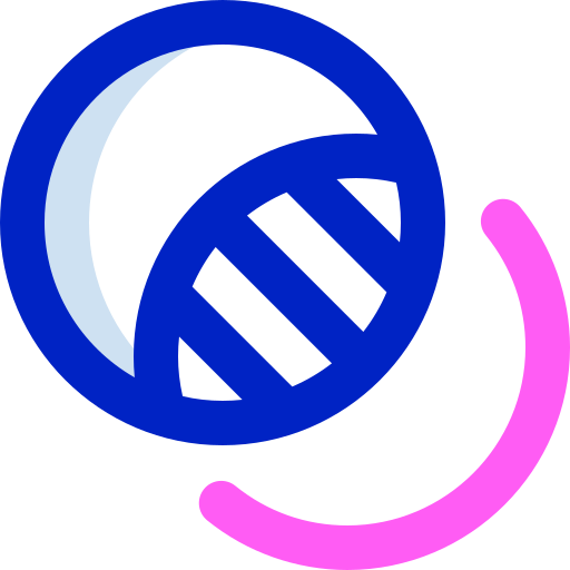 diagrama de venn Super Basic Orbit Color icono