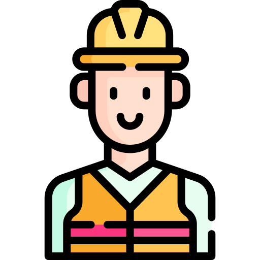 trabajador Special Lineal color icono