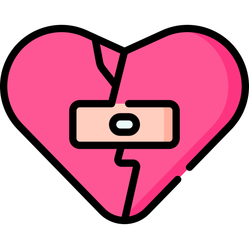 Broken heart Special Lineal color icon
