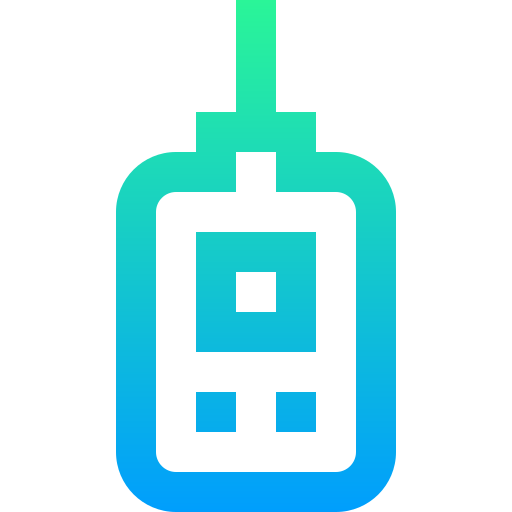 Glucose meter Super Basic Straight Gradient icon