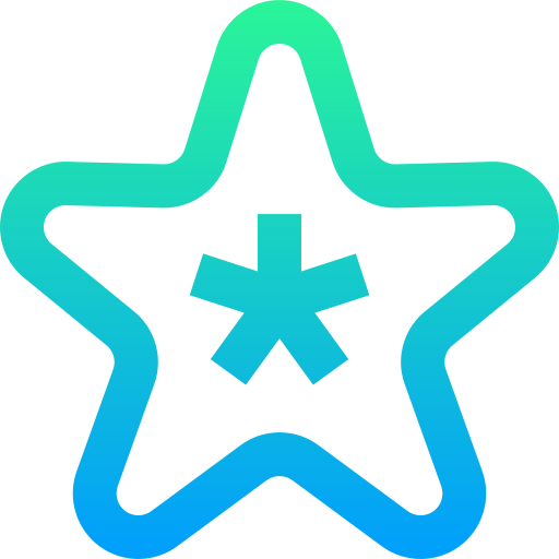 estrella de mar Super Basic Straight Gradient icono