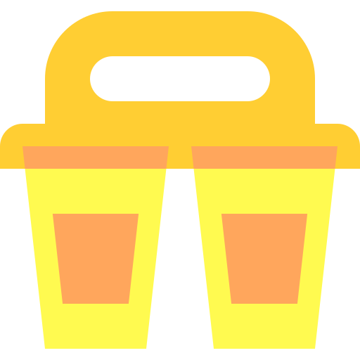 Cup carrier Basic Sheer Flat icon