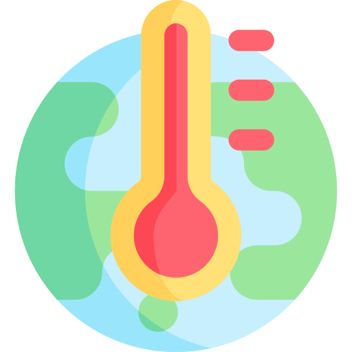 die globale erwärmung Special Flat icon