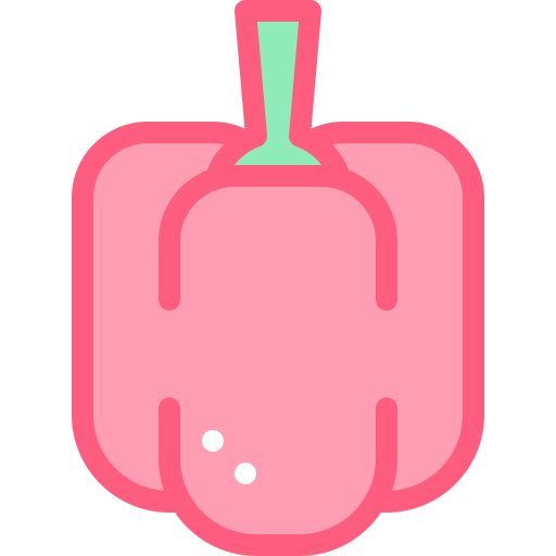 paprika Detailed color Lineal color icon