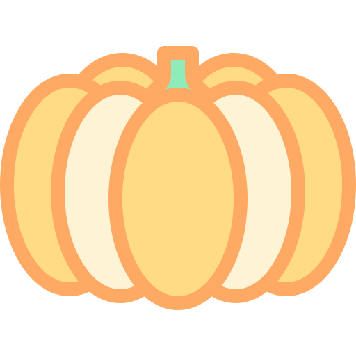 Pumpkin Detailed color Lineal color icon