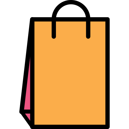 papierowa torba Darius Dan Lineal Color ikona