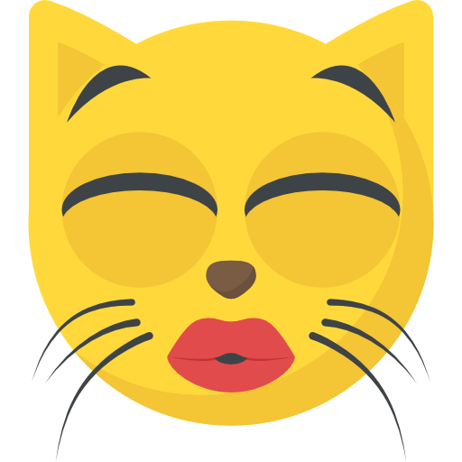 猫 Flat Color Flat icon