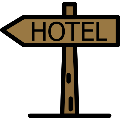 hotel Darius Dan Lineal Color icono