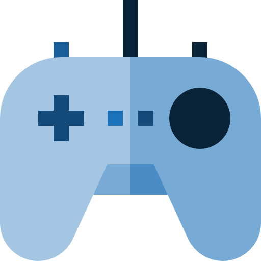 Gamepad Basic Straight Flat icon