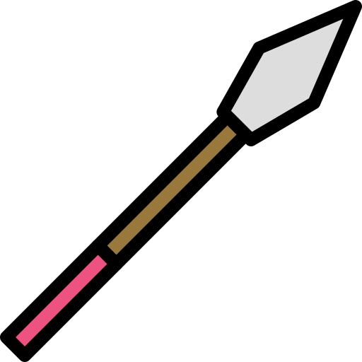 flecha Darius Dan Lineal Color icono