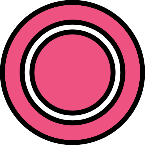 cirkel Darius Dan Lineal Color icoon