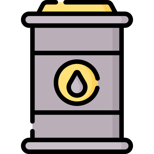 barile di petrolio Special Lineal color icona
