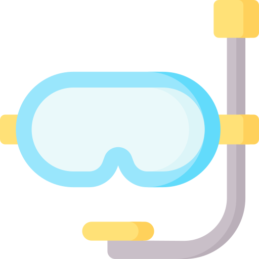 okulary do nurkowania Special Flat ikona
