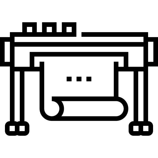 traceur Detailed Straight Lineal Icône