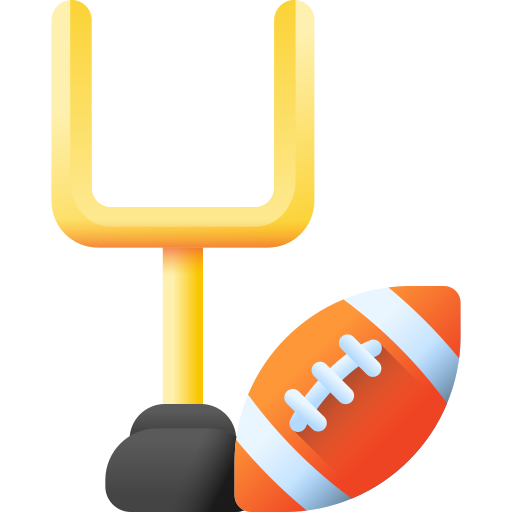 rugby 3D Color ikona