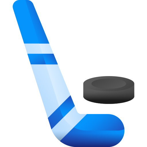 Hockey 3D Color icon