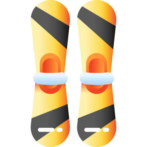 ski 3D Color icoon