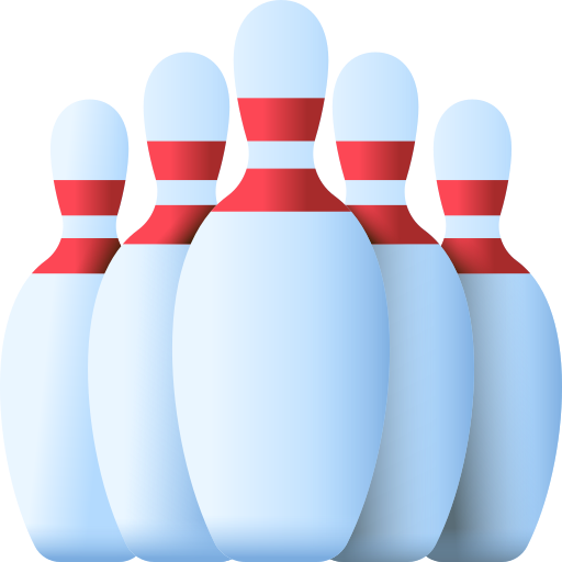 bowling 3D Color icon
