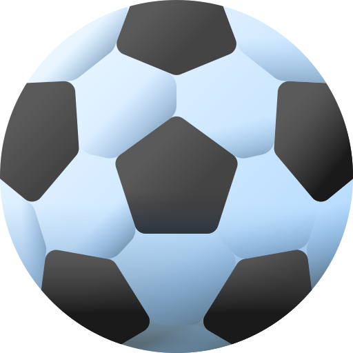 fútbol americano 3D Color icono