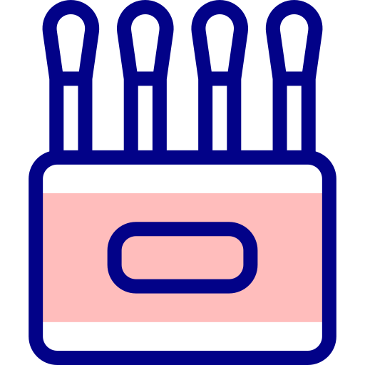 bastoncillos de algodón Detailed Mixed Lineal color icono