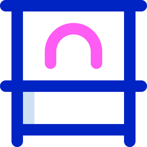 Ticket office Super Basic Orbit Color icon