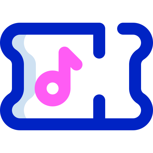Ticket Super Basic Orbit Color icon