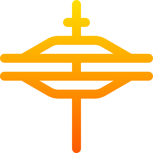 platillo Basic Gradient Lineal color icono