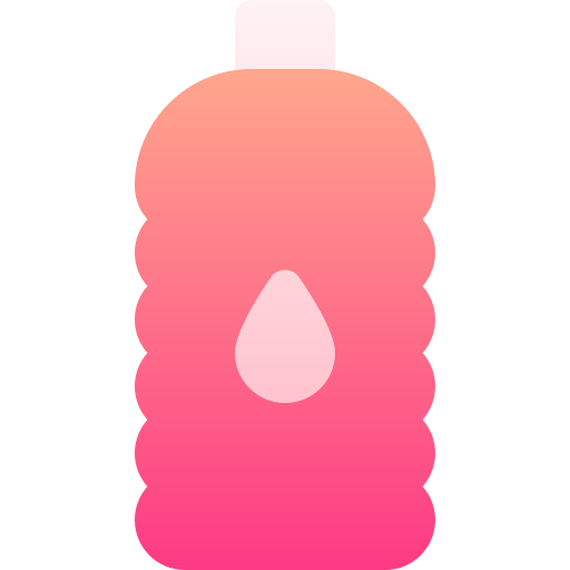 bouteille d'eau Basic Gradient Gradient Icône