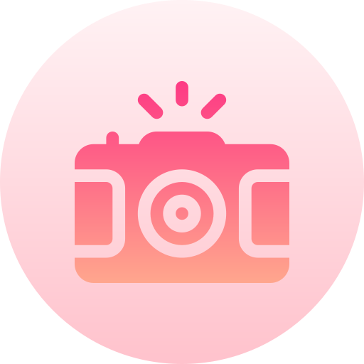 kamera Basic Gradient Circular ikona