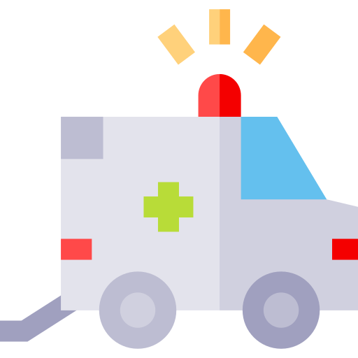 ambulanz Basic Straight Flat icon