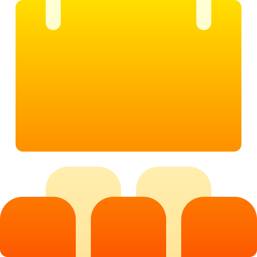 강당 Basic Gradient Gradient icon