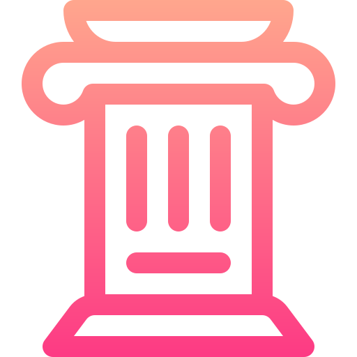 kolumna Basic Gradient Lineal color ikona