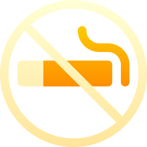 No smoke Basic Gradient Gradient icon