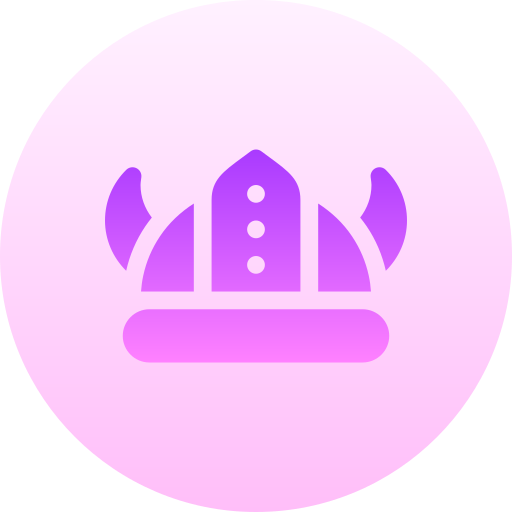 wikingerhelm Basic Gradient Circular icon
