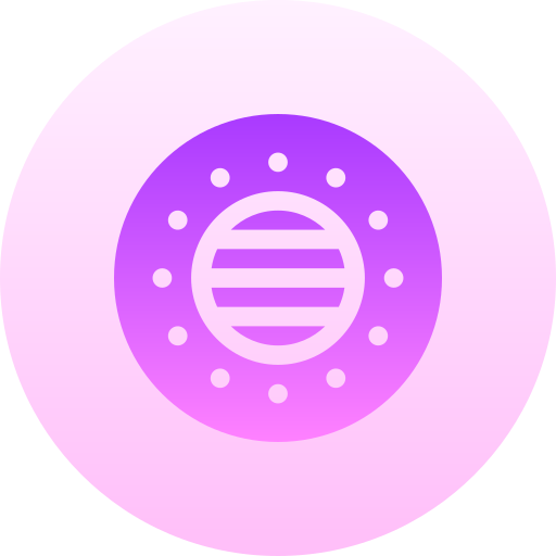 scudo Basic Gradient Circular icona