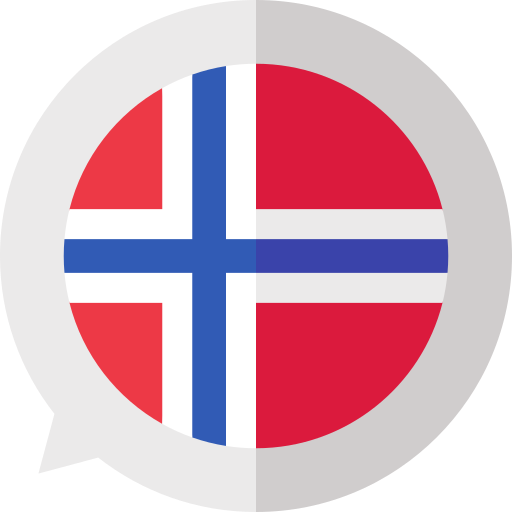norwegisch Basic Straight Flat icon