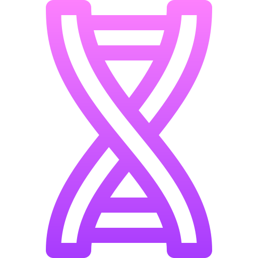 dna Basic Gradient Lineal color icoon