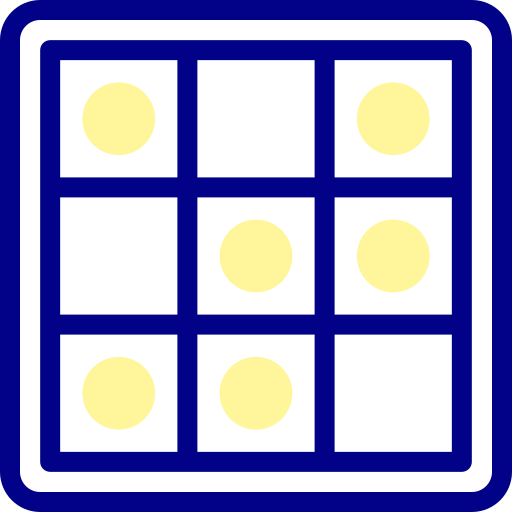 juego de damas Detailed Mixed Lineal color icono